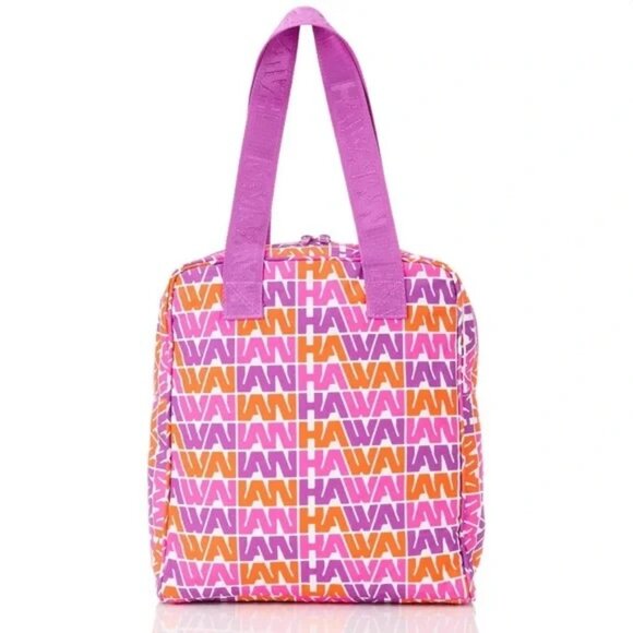 NWOT Aloha Collection Hawaii Hawaiian Airlines Vintage Flight Bag - Picture 2 of 3